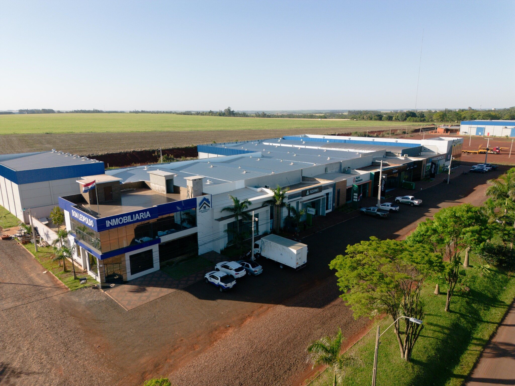 Condominio Comercial Don Leopoldo visto desde el aire